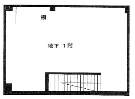 栄第一ビルB1F 間取り図