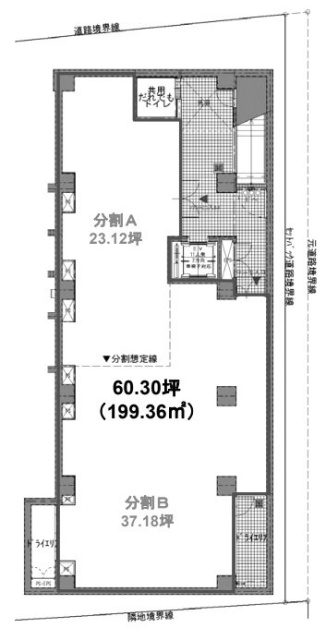 キングストンパレス立川B1F 間取り図