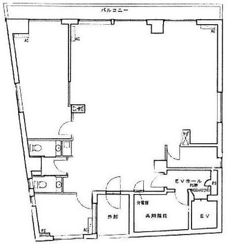 麹町陸ビル3F 間取り図