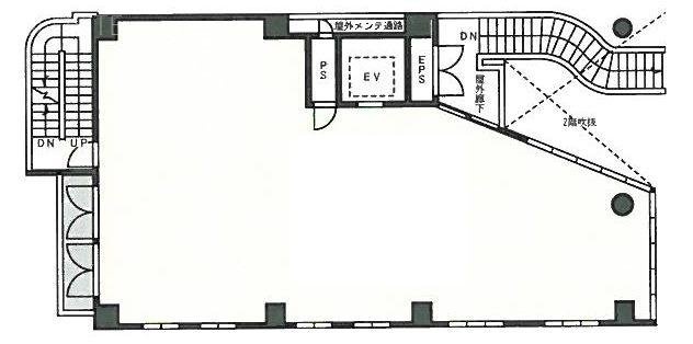 池袋トーセイビル2F 間取り図