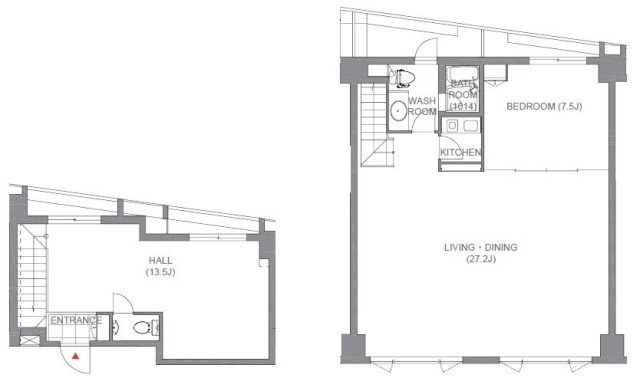 六本木イグノポール506 間取り図