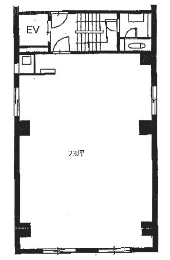 第一谷ビル401 間取り図
