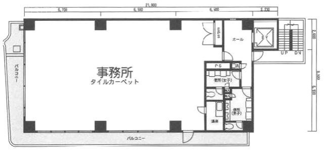 KTビル6F 間取り図