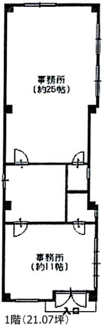 タイムマンション1F 間取り図