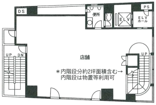 新香園ビル5F 間取り図