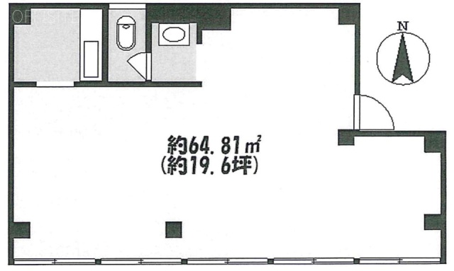 高田ビル2F 間取り図