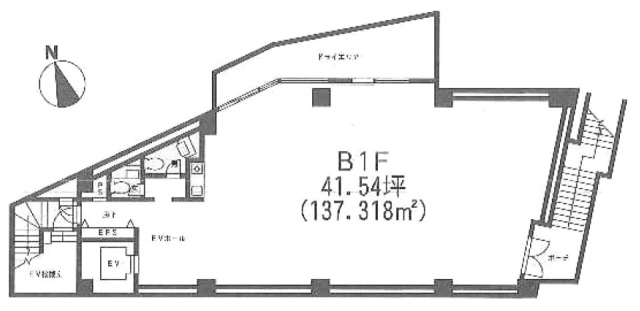 布施ビル本館B1F 間取り図