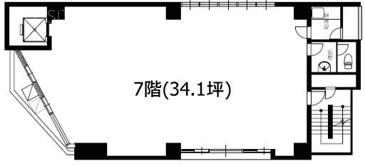 R.core西池袋7F 間取り図