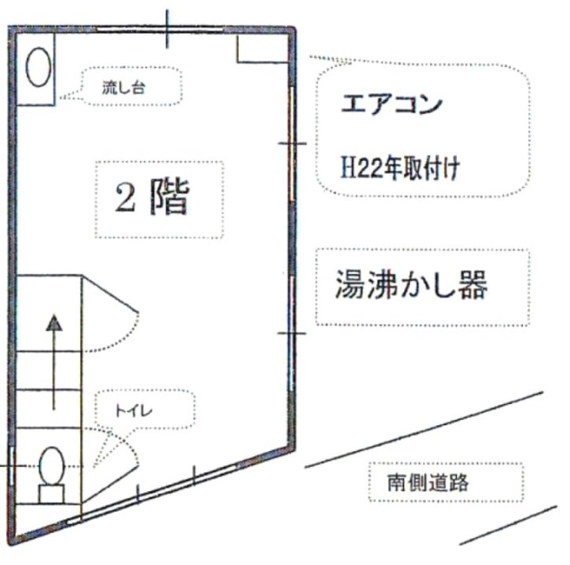 岡本ビル2F 間取り図