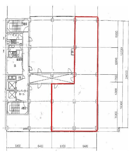 神田大木ビル9F 間取り図