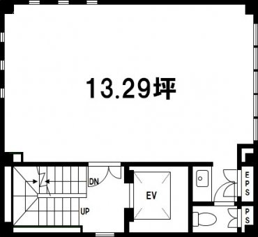 山川ビル4F 間取り図