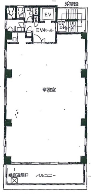 黒田ビル5F 間取り図