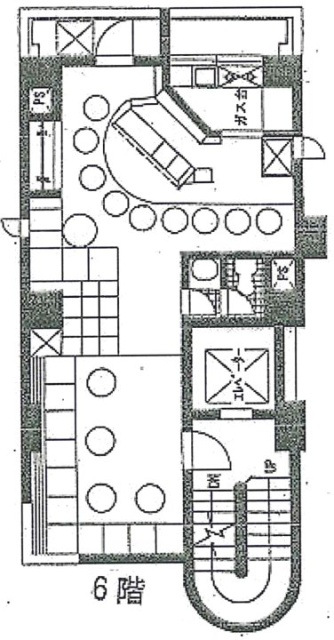 マジョリティビル6F 間取り図