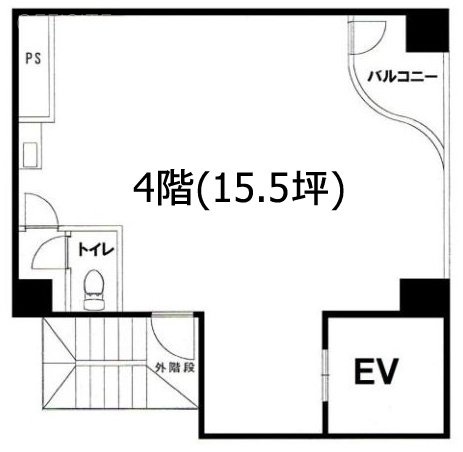 SAKATAビル4F 間取り図