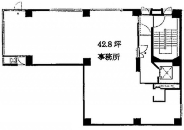 甲新ビル6F 間取り図
