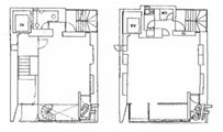 UZビル2F3F一括 間取り図