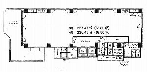 宇田川ビル4F 間取り図