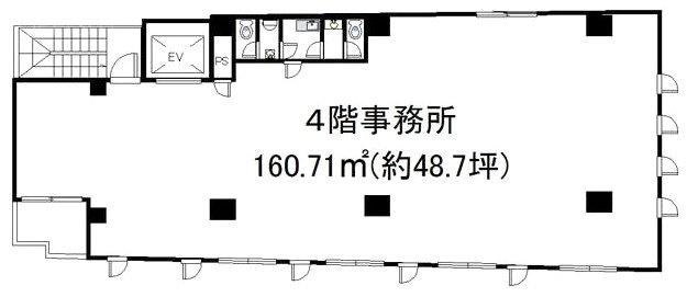 TOMOEビル4F 間取り図