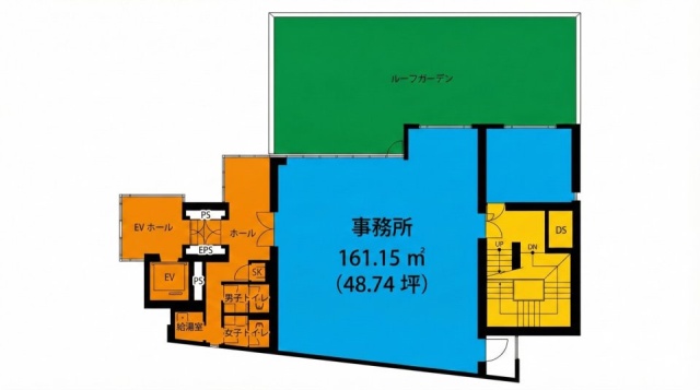 代々木上原ウエストビル401 間取り図
