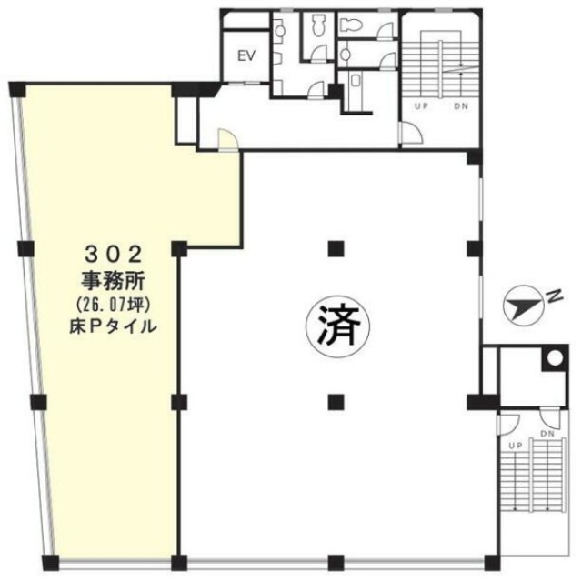 第3政木ビル302 間取り図