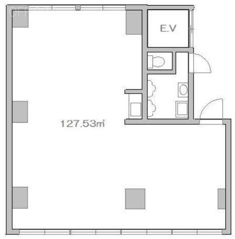 及川ビル3F 間取り図