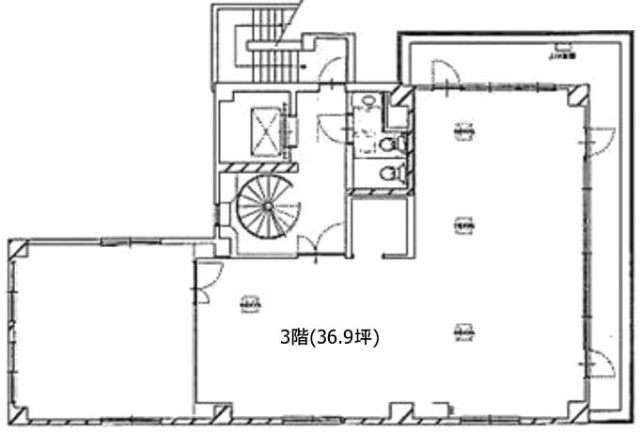 美和ビル3F 間取り図