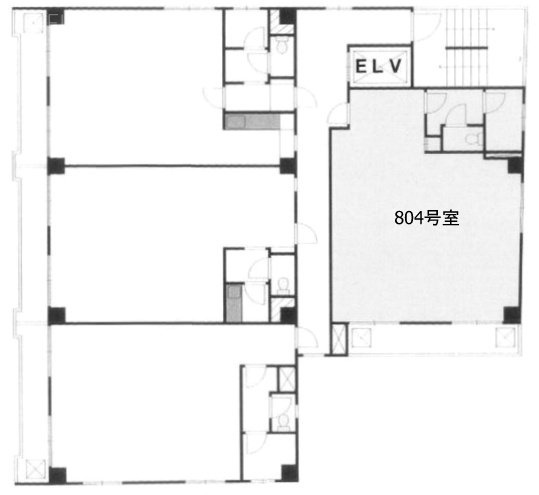 光陽ビル8F 間取り図