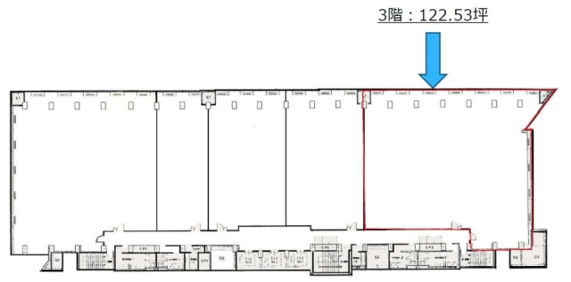 ORE大宮ビル3F 間取り図