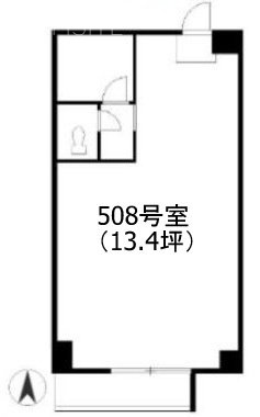 光雲閣508 間取り図