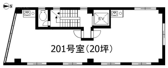 宮本ビル2F 間取り図