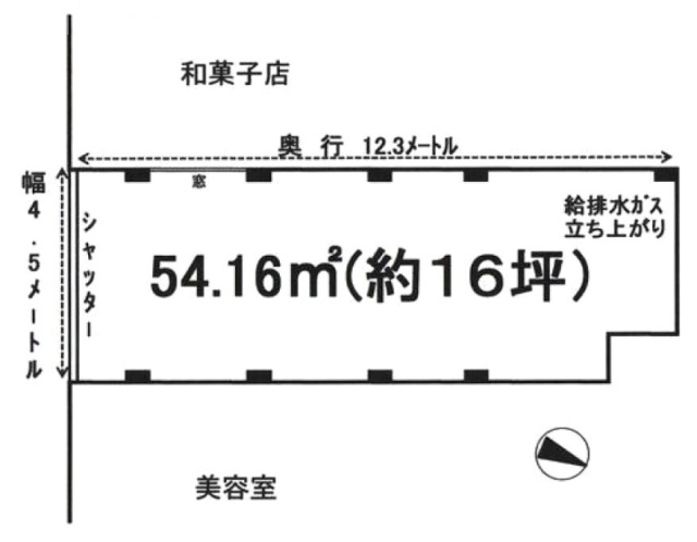 伊勢佐木町7丁目ビル1F 間取り図