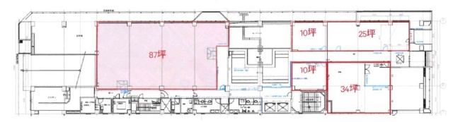 町田STビル分割 子 間取り図