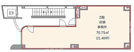 五光ビル2F 間取り図