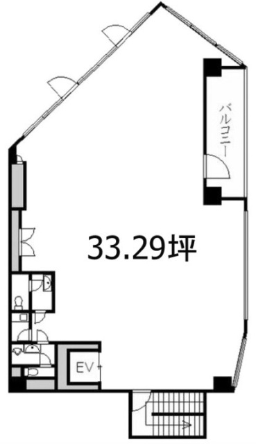 カブト54上池袋ビル7F 間取り図