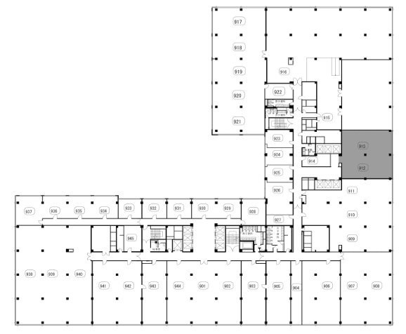 新国際ビル912・913※ 間取り図