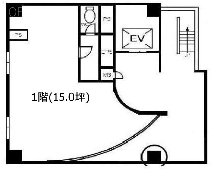 アクセスキクヤ1F 間取り図