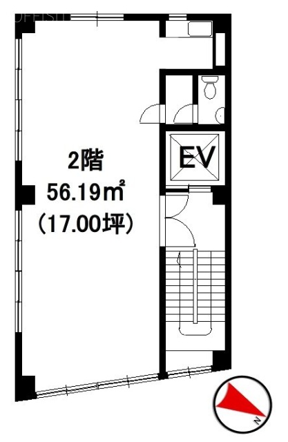 ACE日本橋ビル2F 間取り図