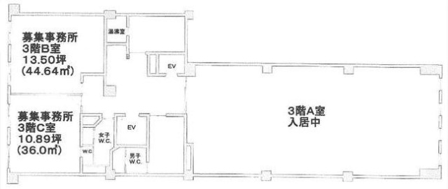 清話会ビルB 間取り図