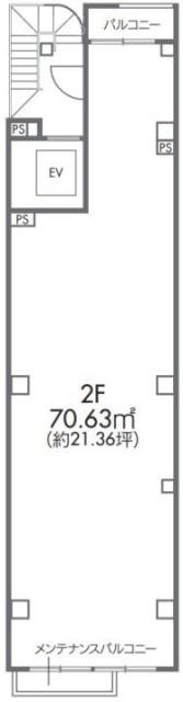 COCOPLUS本駒込2F 間取り図