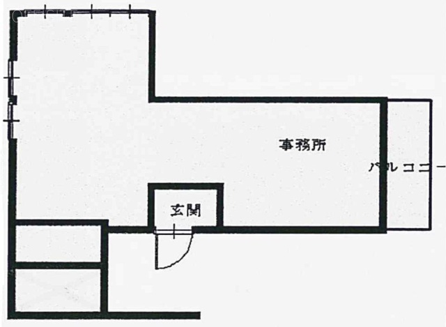 上原ビル5F 間取り図