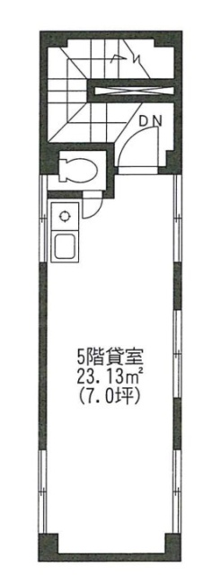 隆江ビル3F 間取り図