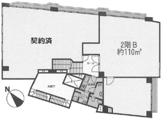 ドエルC&TビルB 間取り図