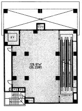 南浦和玉喜ビル2F 間取り図