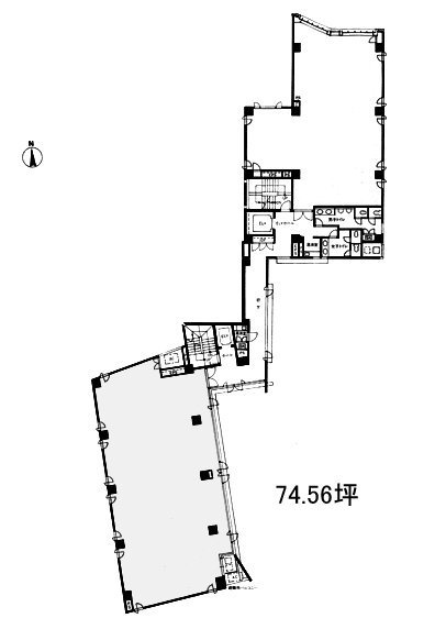 九段アイレックスビル502 間取り図