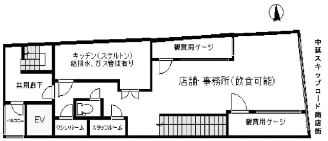 TSビル2F 間取り図