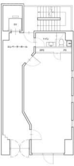 人形町ビル1F 間取り図