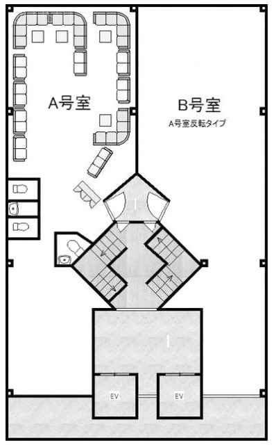 三経75ビルA 間取り図