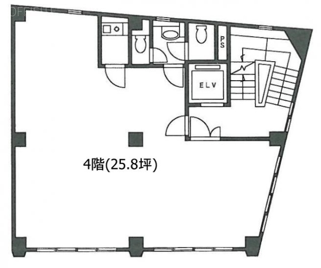 イマイビル4F 間取り図