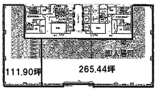 品川シーサイドイーストタワー2F 間取り図