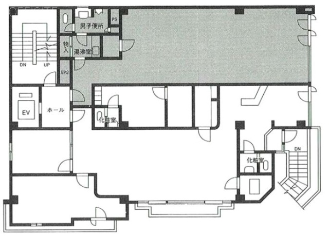 渡東ビル2F 間取り図